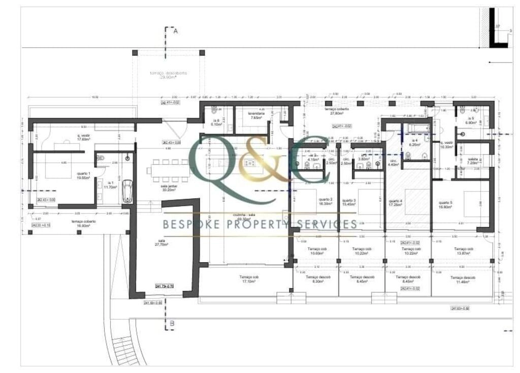 Villa avec 5 chambres à vendre à São Brás de Alportel Villa avec 5 chambres à vendre à São Brás de Alportel
